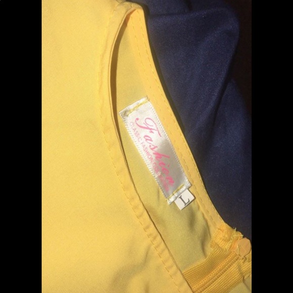 Classy Yellow Dress☀️ - Picture 2 of 2